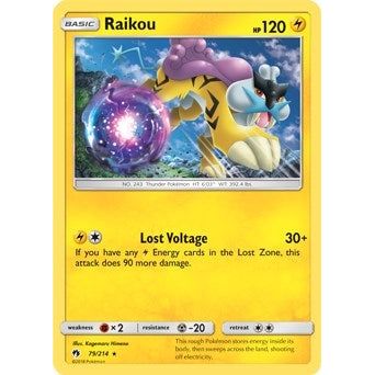 Raikou - 79/214 (SM Lost Thunder) (079/214) (PR)