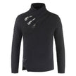 Men's Scalp Button Irregular Long Sleeve T-Shirt