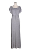 PINK BLUSH Women Maxi Dresses Regular fit in Gray - M