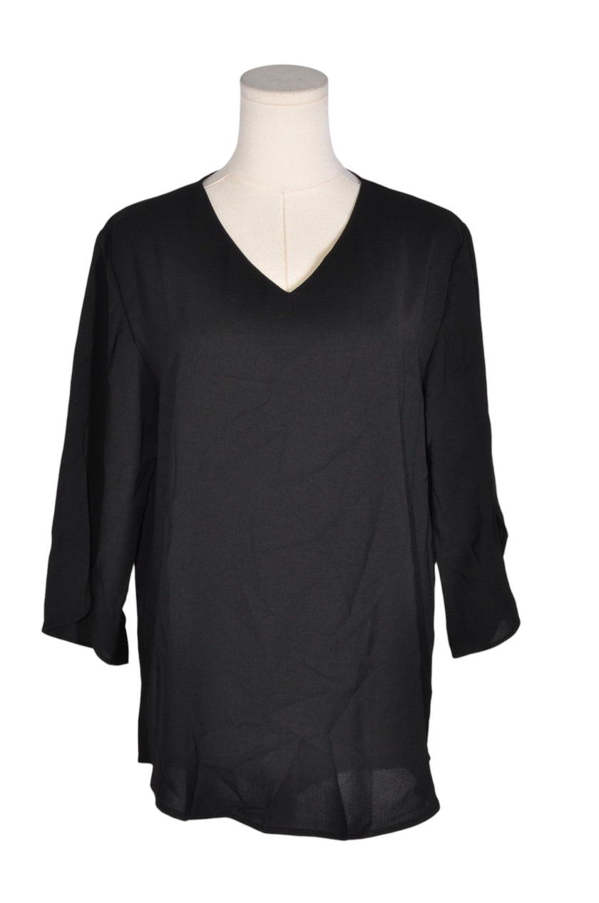 UNBRANDED Women Tunics Regular fit in Black - M