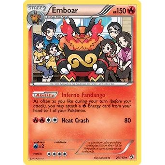 Emboar - 27/113 (Legendary Treasures) (027/113) (PR)