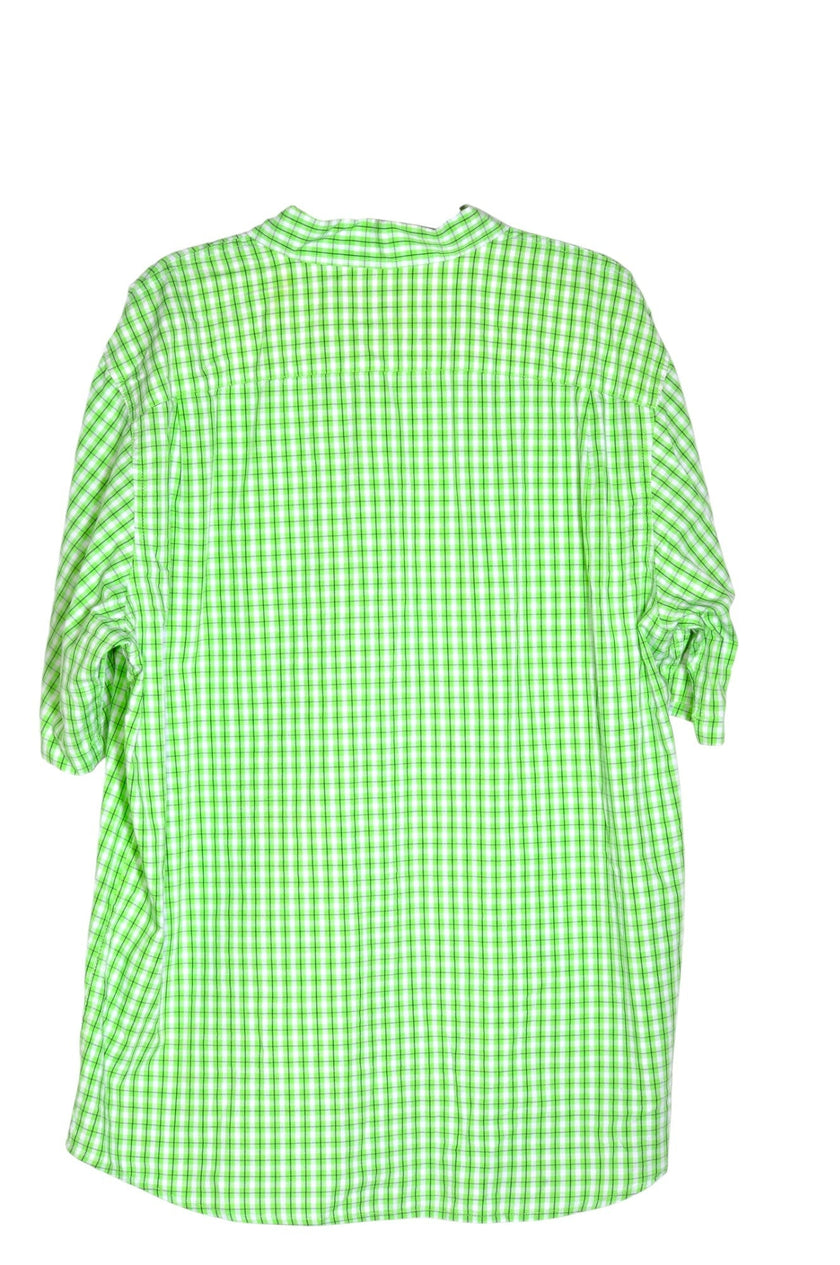 WRANGLER Men Button Down Tops Regular fit in Green - XL