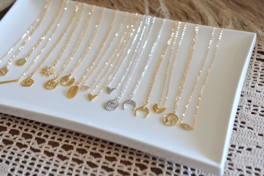 World Map Necklace