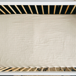 Organic Cotton Muslin Crib Fitted Sheets - Ivory