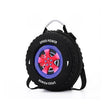 Kid's Small Schoolbag Personalized Creative 3D Cartoon Tire Kindergarten Backpack