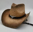 Summer Outdoor Ethnic Style Felt and Straw Cowboy Hat