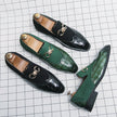 Men's Korean Style Low-Top Business Casual Leather Shoes – Pointed Toe PU