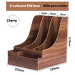 Minimalist Wooden Desk Organizer Office Table Organizer