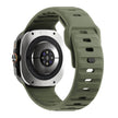 Sport Style Watch Ultra Wave Reverse Buckle Silicone  Strap