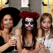 18 Pieces Of Scary And Realistic Design Halloween Temporary Tattoo Stickers