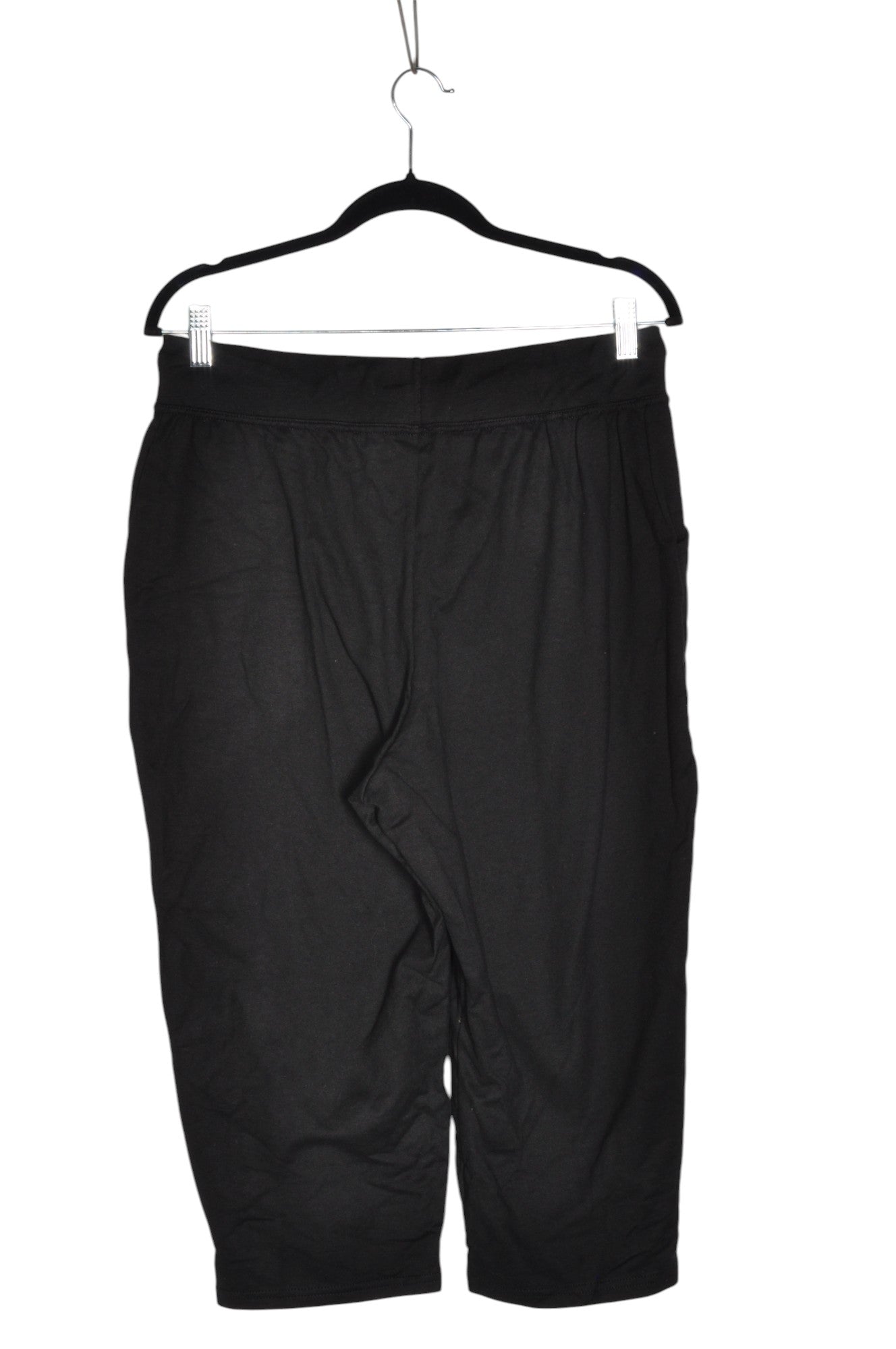 HANES Men Capri Pants Regular fit in Black - 1X