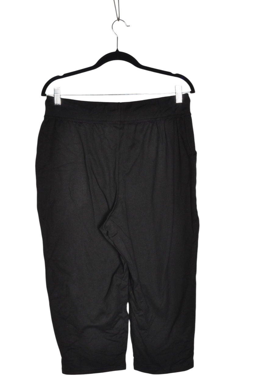 HANES Men Capri Pants Regular fit in Black - 1X