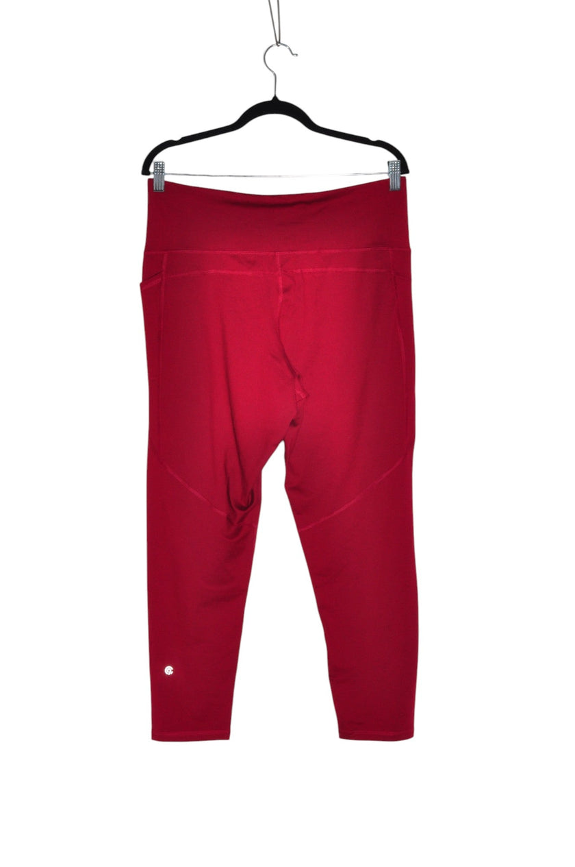 CHAMPION Women Activewear Leggings Regular fit in Red - XXL
