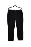 TALBOTS Women Corduroy Pants Regular fit in Black - 10