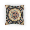 Boho Mandala Woven Pillow | Kilim Mosaic Pillow Cover