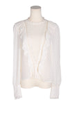 ZARA Women Blouses Regular fit in White - XS