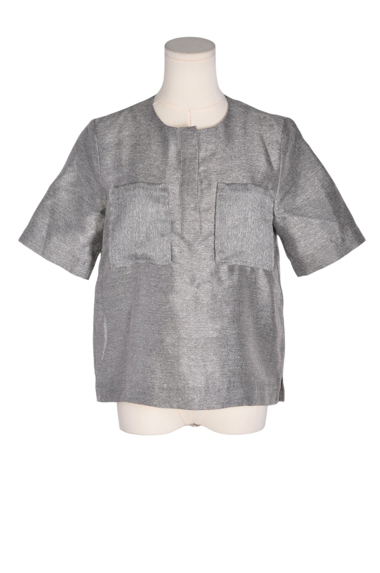H&M Women Blouses Regular fit in Gray - 8