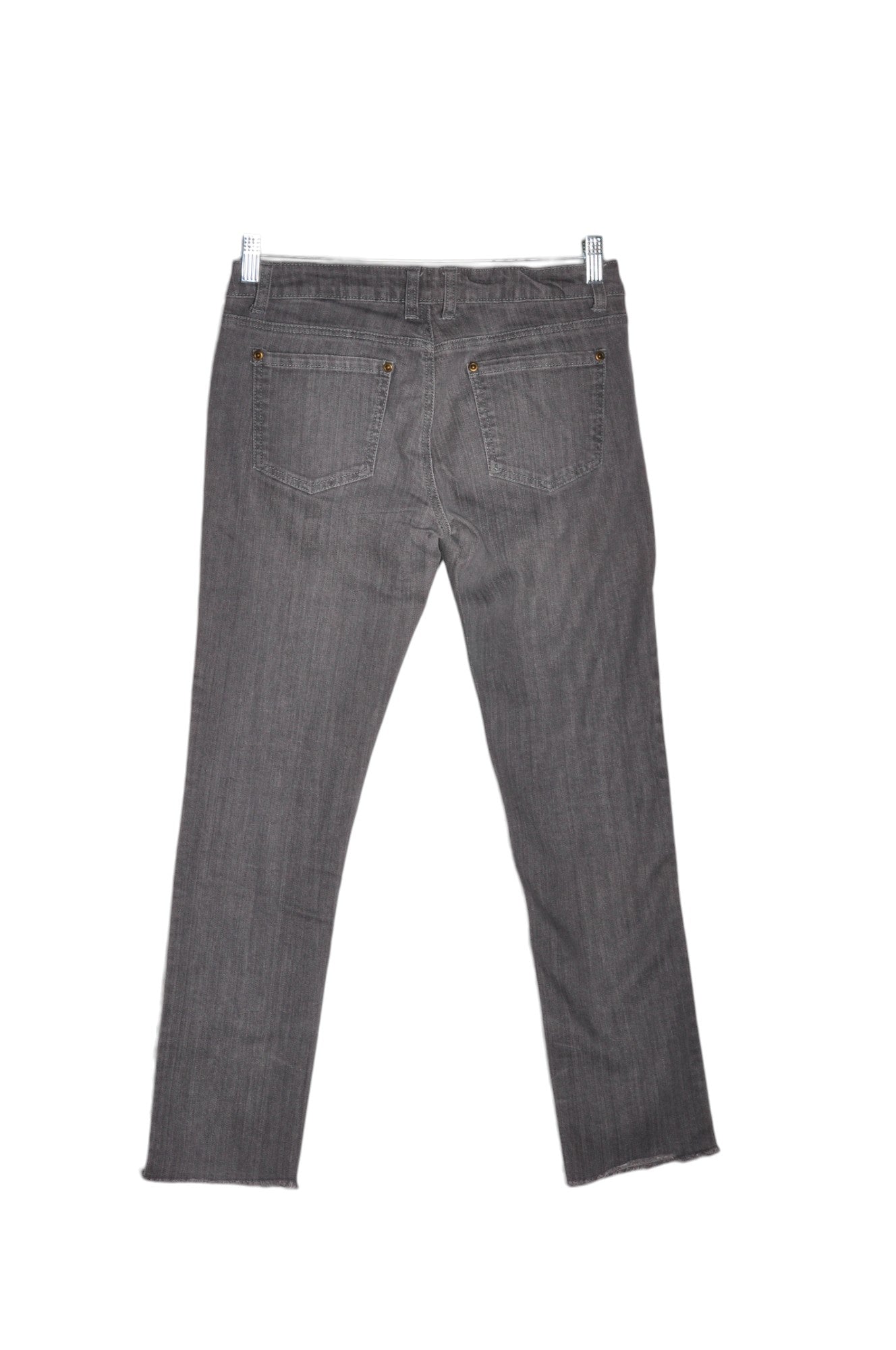 FOREVER 21 Women Straight-Legged Jeans Regular fit in Gray - 30