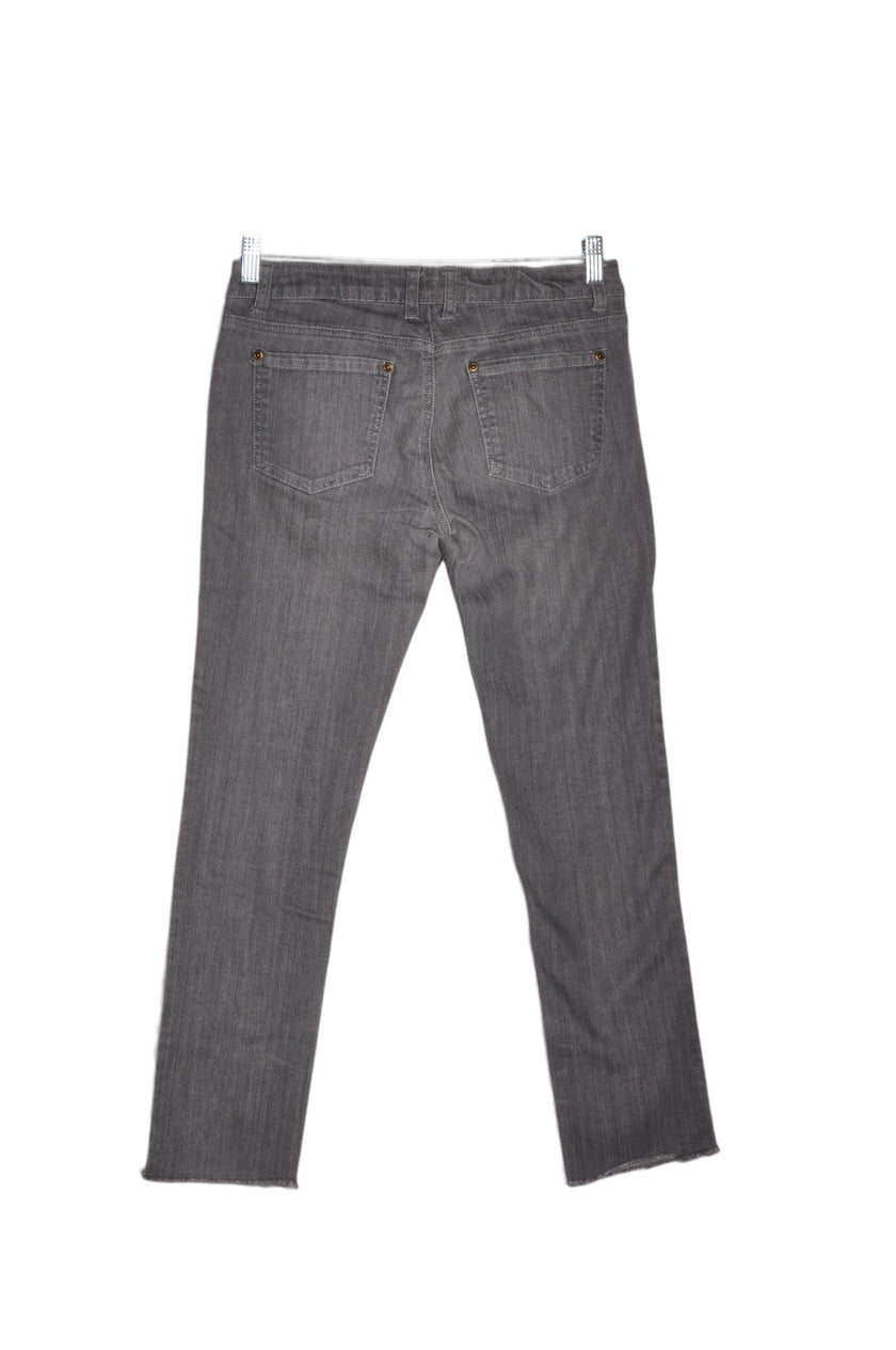 FOREVER 21 Women Straight-Legged Jeans Regular fit in Gray - 30