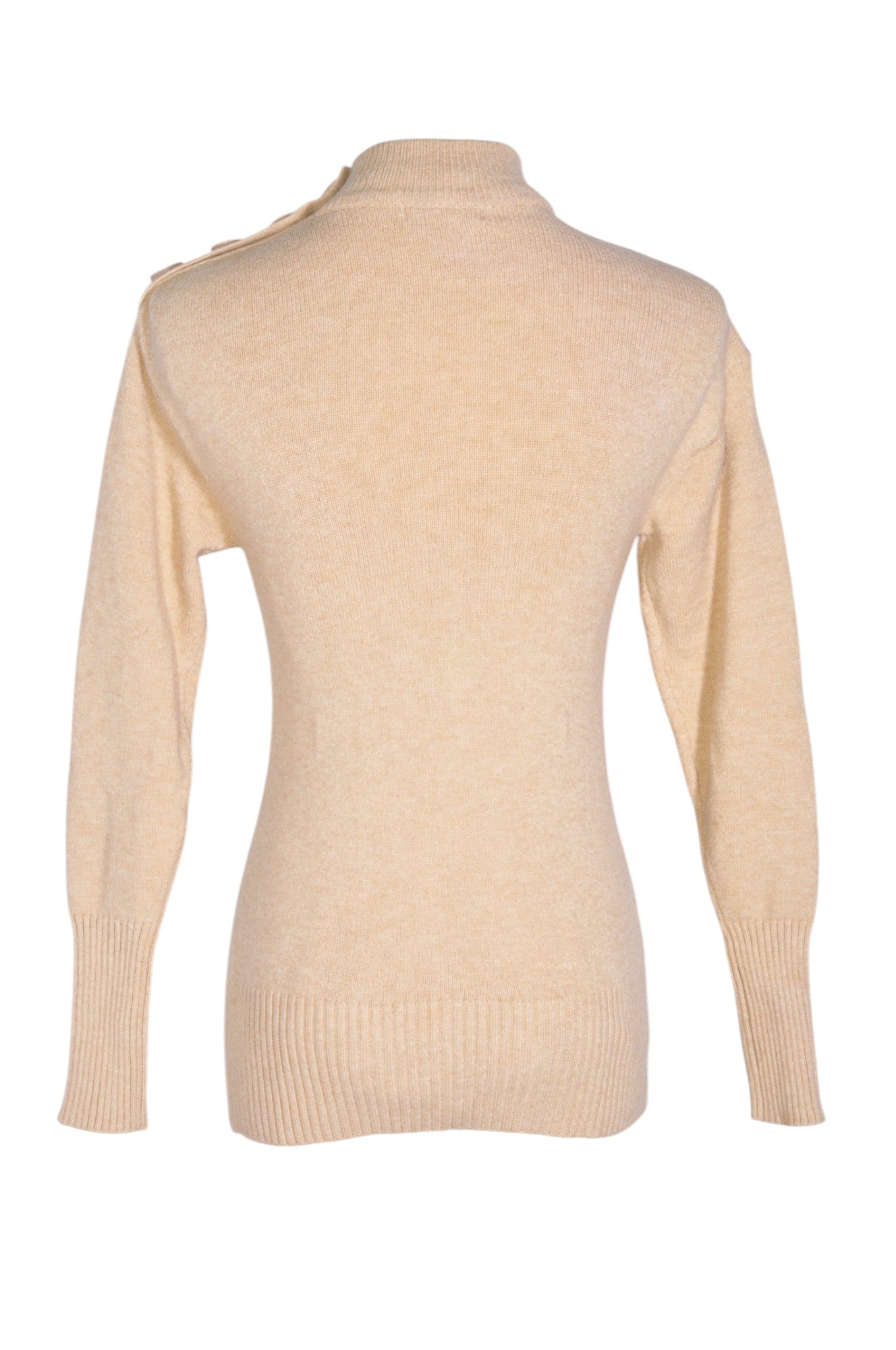 SUZY SHIER Women Knit Tops Regular fit in Beige - XS