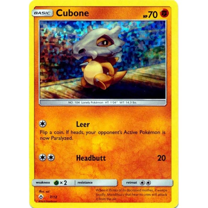 Cubone (007/012) (MCD18)