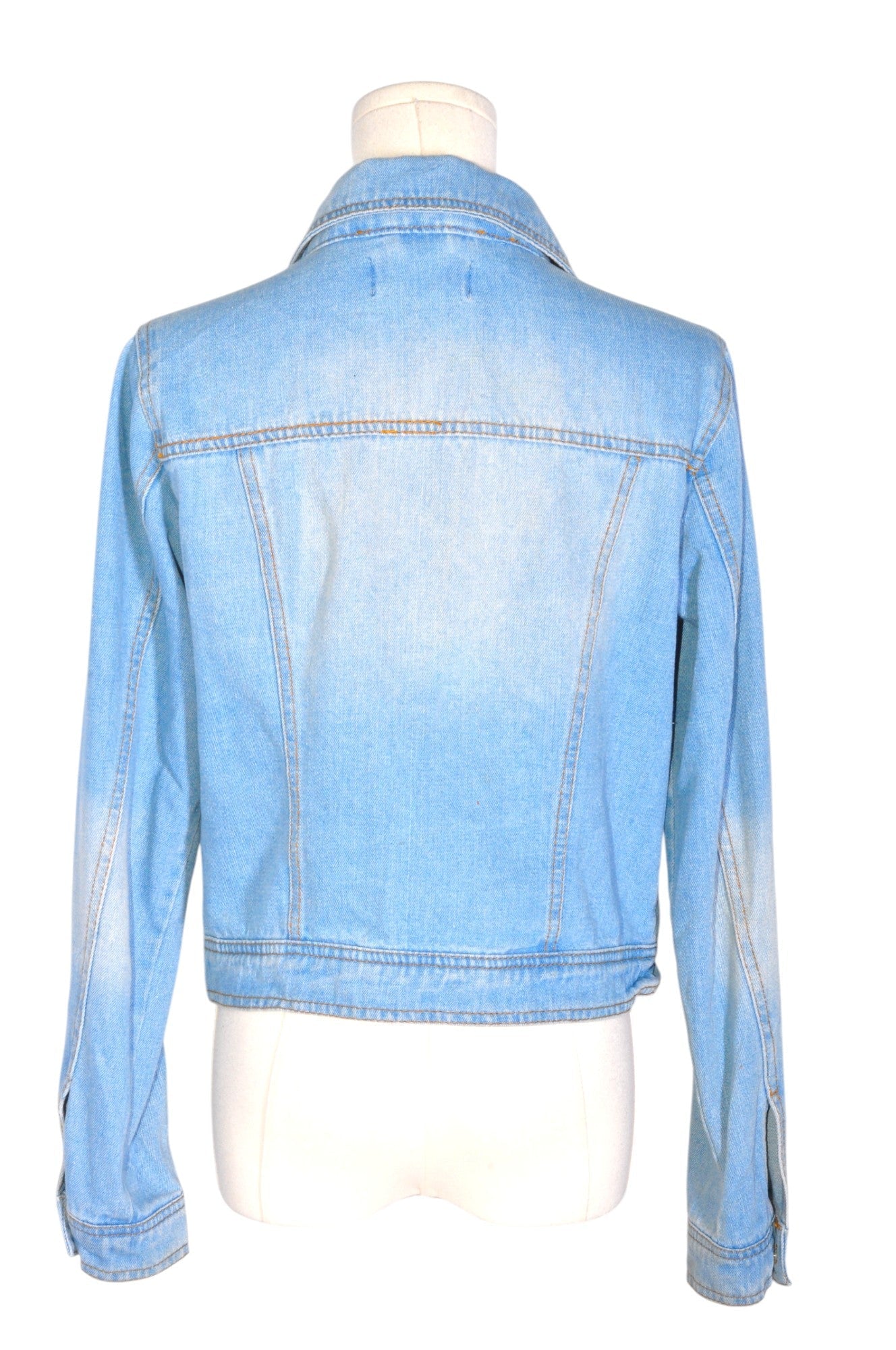 CI SONO Women Denim Jackets Regular fit in Blue - M