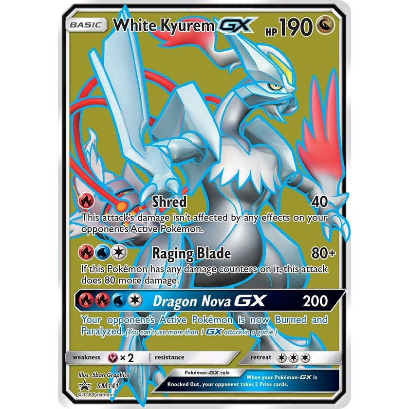 White Kyurem GX - SM141 (SM141) (SMP)