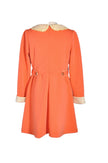 UNBRANDED Women Fit & Flare Dresses Regular fit in Orange - M