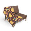 Southwest Diamond Woven Blanket — Geometric Boho Throw for Living Room & Camping