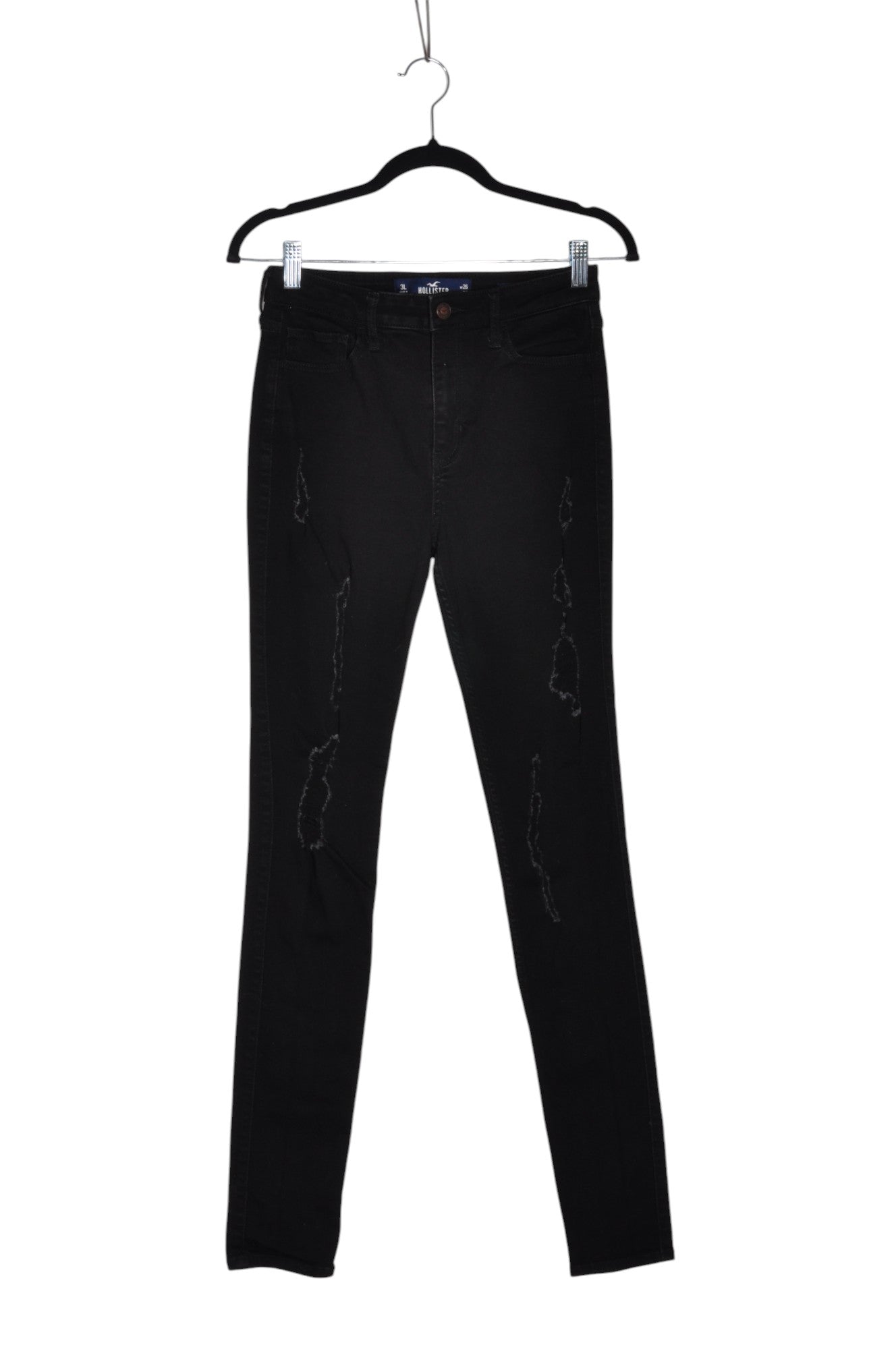 HOLLISTER Women Skinny Jeans Regular fit in Black - 26
