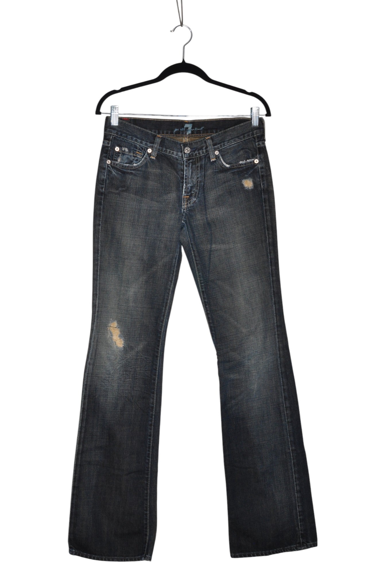 7 FOR ALL MANKIND Women Bootcut Jeans Regular fit in Black - 2