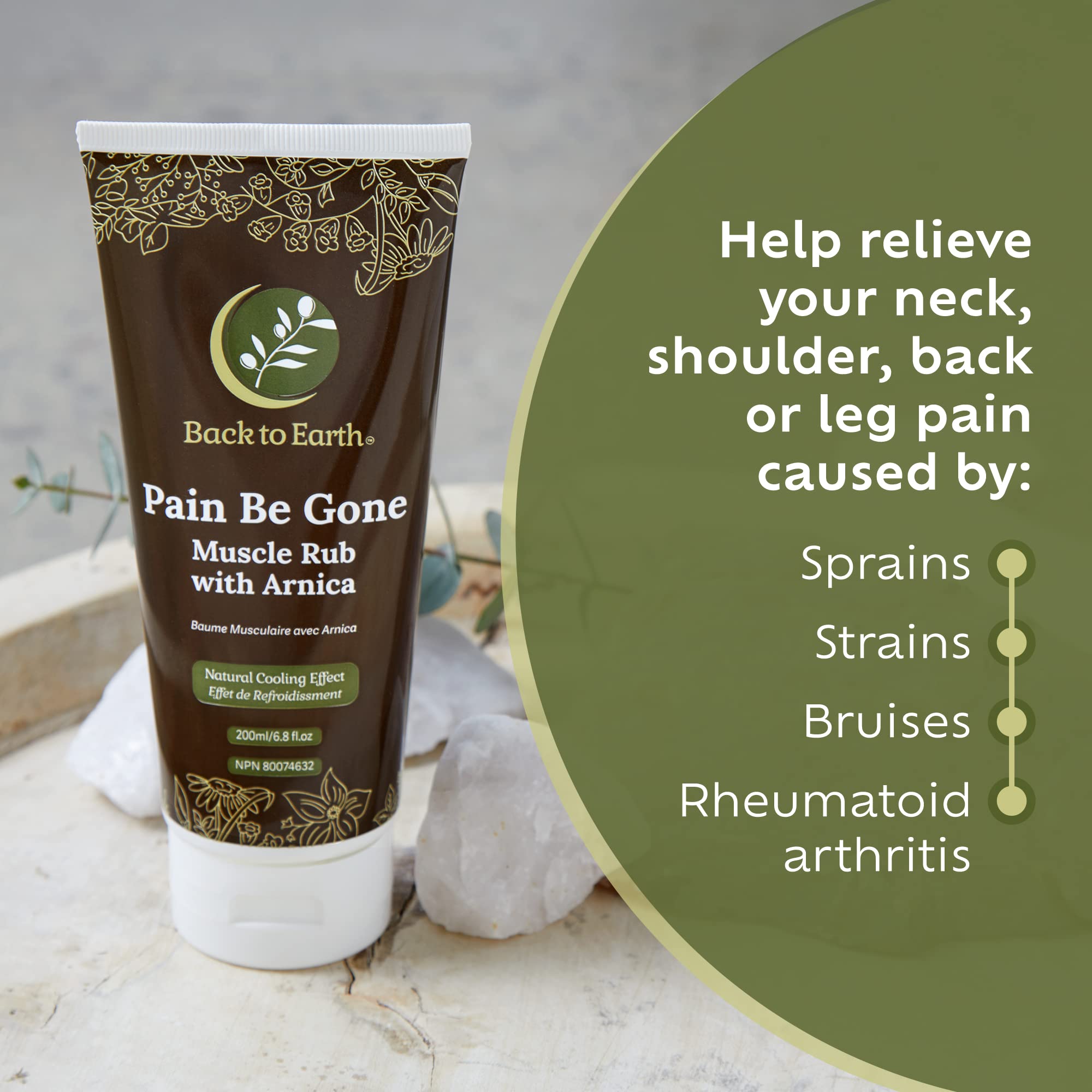 Back to Earth - Pain Be Gone (60ml)