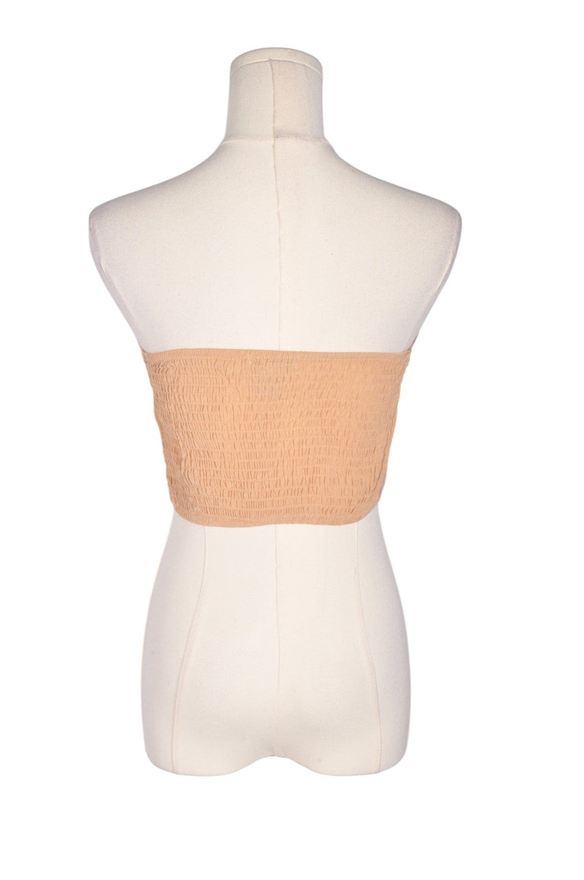 BETTER TOGETHER Women Crop Tops Regular fit in Beige - L