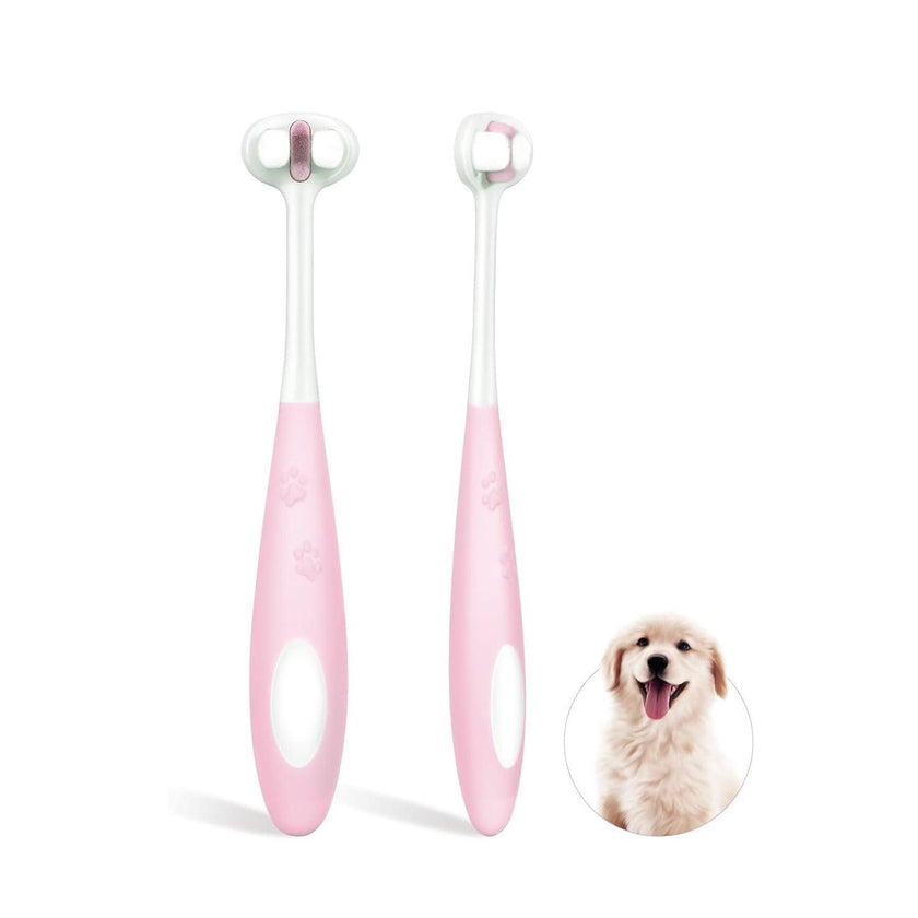 Ultra-Soft Dog Toothbrush –  Soft Bristle Pet Toothbrush for Gentle Dog Dental Care