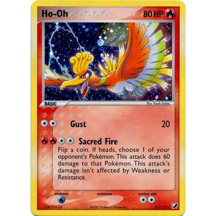 Ho-Oh - 27/115 (Cosmos Holo) (027/115) (PR)