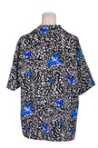 IMPRESSIONS Men Button Down Tops Regular fit in Blue - XL