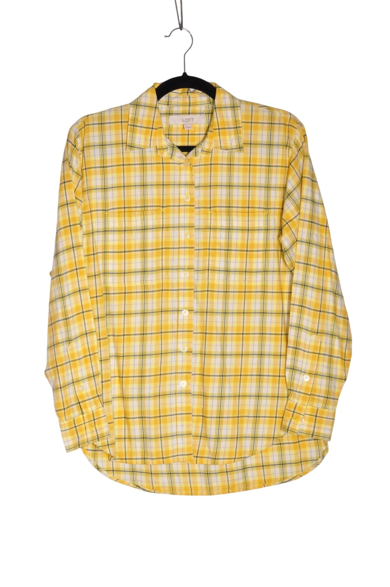 LOFT Men Button Down Tops Regular fit in Yellow - XS