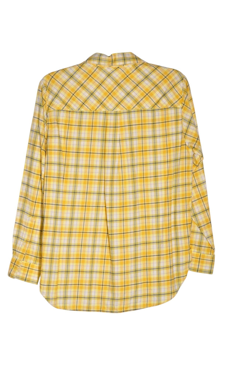 LOFT Men Button Down Tops Regular fit in Yellow - XS