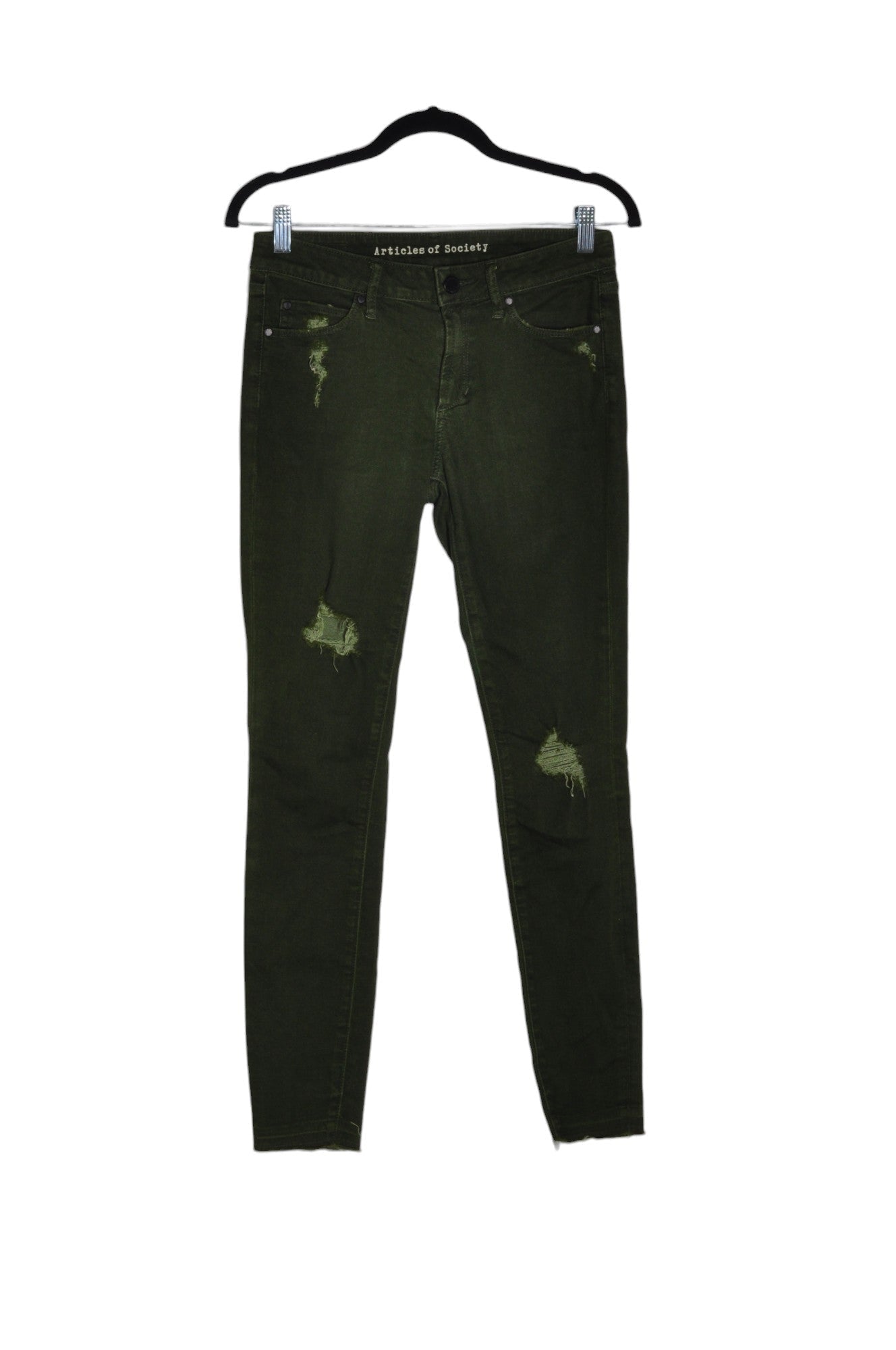 ARTICLES OF SOCIETY Women Skinny Jeans Regular fit in Green - 27