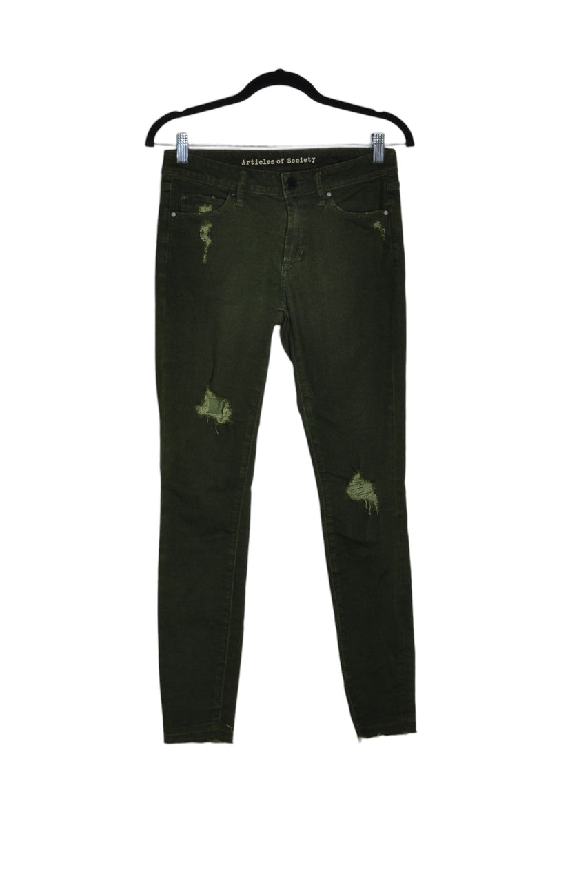 ARTICLES OF SOCIETY Women Skinny Jeans Regular fit in Green - 27