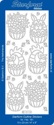 Deco Stickers - Lg Easter Egg Characters