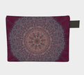 Zippered Cotton Canvas Carry All | Meditative Mandala
