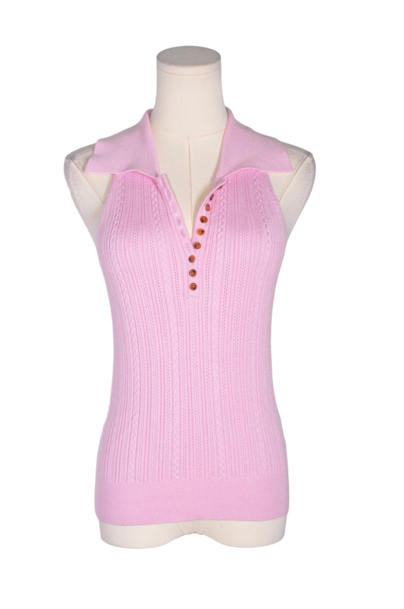HEARTLOOM Women Knit Tops Regular fit in Pink - L