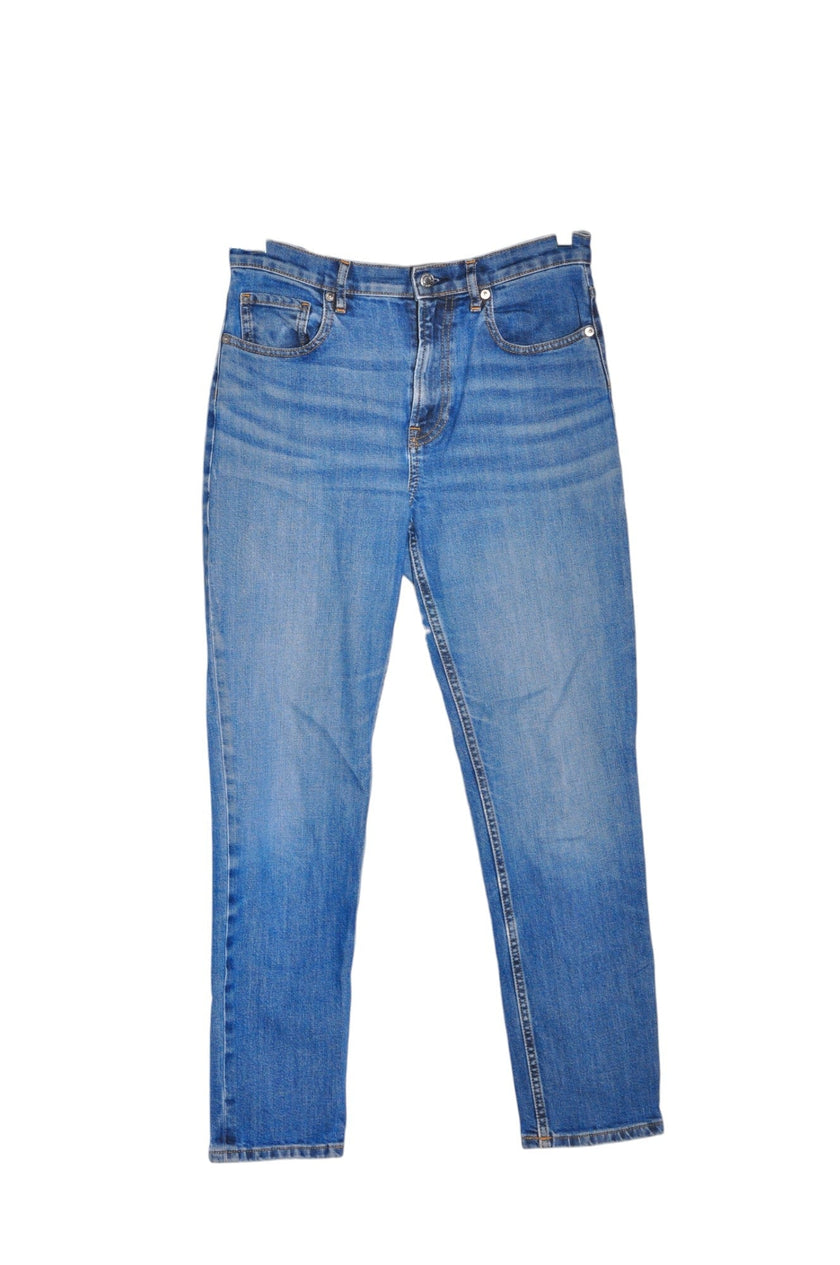 EVERLANE Women Straight-Legged Jeans Regular fit in Blue - 28