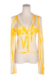 UNBRANDED Women Cardigans Regular fit in Yellow - L