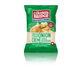 Covered Bridge Potato Chips - Sour Cream & Onion (170g)