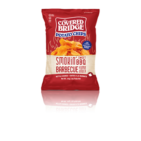 Covered Bridge Potato Chips - Smokin' Sweet BBQ (170g)