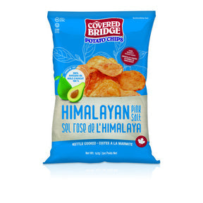 Covered Bridge Potato Chips - Avocado Oil W/ Himalayan Pink Salt (142g)