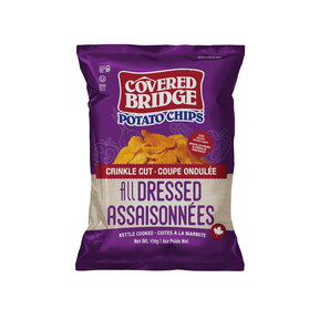 Covered Bridge Potato Chips - All Dressed - Crinkle Cut (170g)