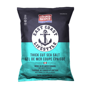 Covered Bridge Potato Chips - Thick Cut Sea Salt Potato Chips (142g)